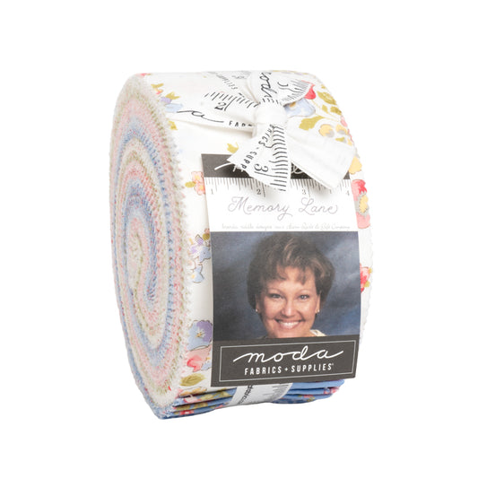 Memory Lane Jelly Roll by Brenda Riddle Designs for Moda