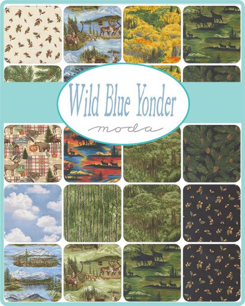 Wild Blue Yonder Jelly Roll by Moda