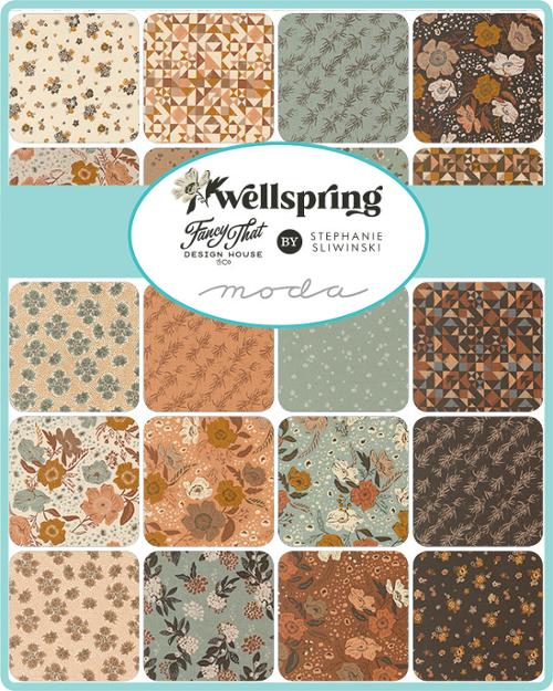Wellspring Jelly Roll by Fancy That Design House for Moda