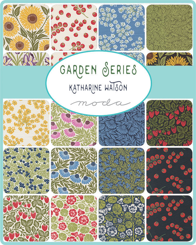 Garden Series Jelly Roll by Katharine Watson for Moda