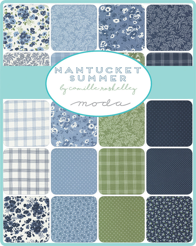 Nantucket Summer Jelly Roll by Camille Roskelley for Moda