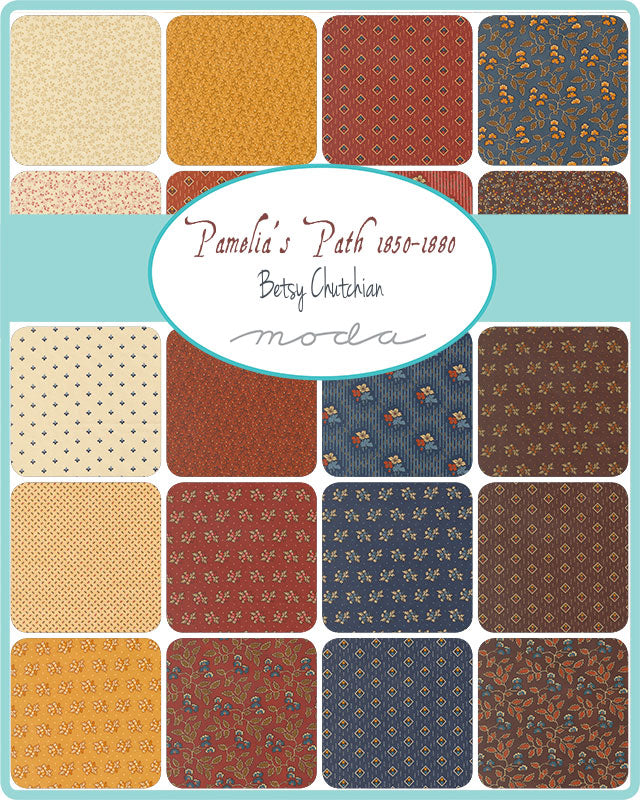 Pamelias Path Jelly Roll by Betsy Chutchian for Moda