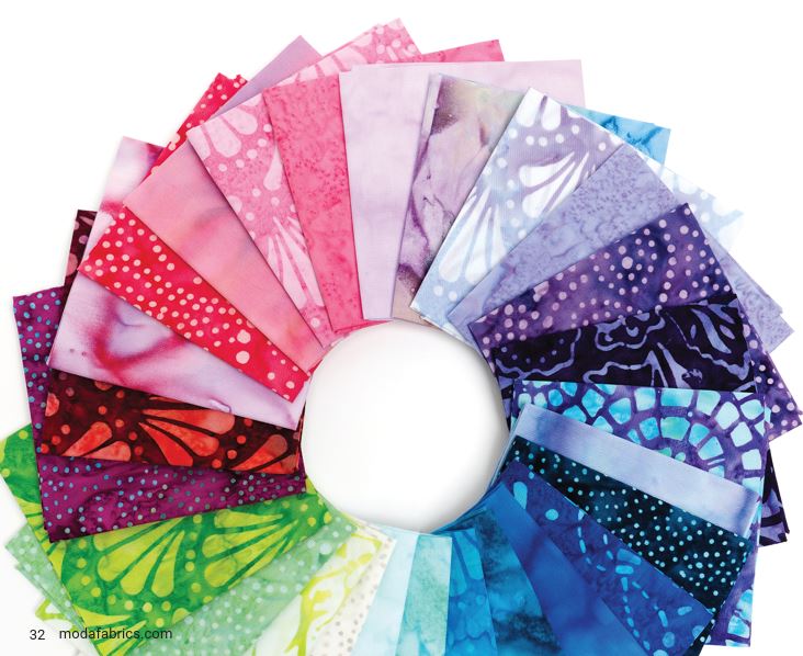 Mermaid Batiks Jelly Roll