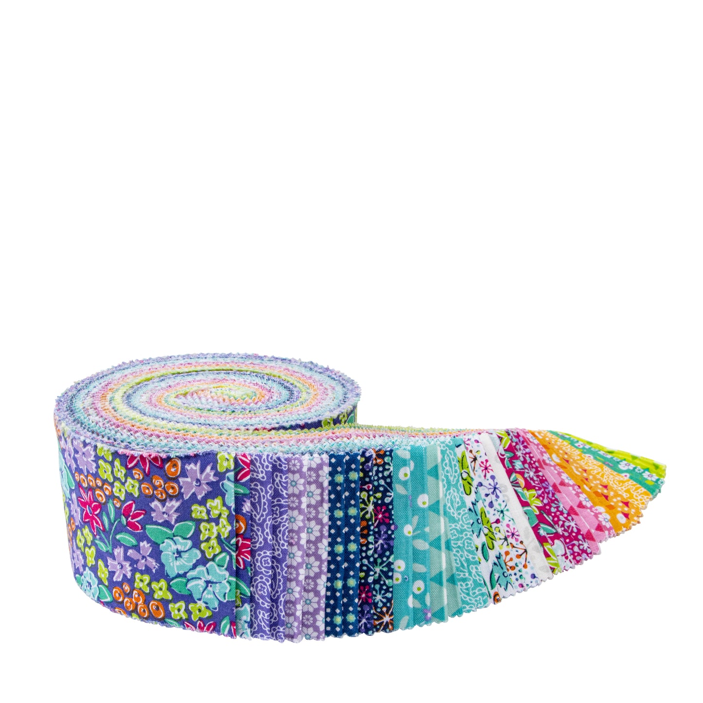 Vibrance Rolie Polie by Leslie Ryan of Blooming Boldly Designs for Riley Blake Designs