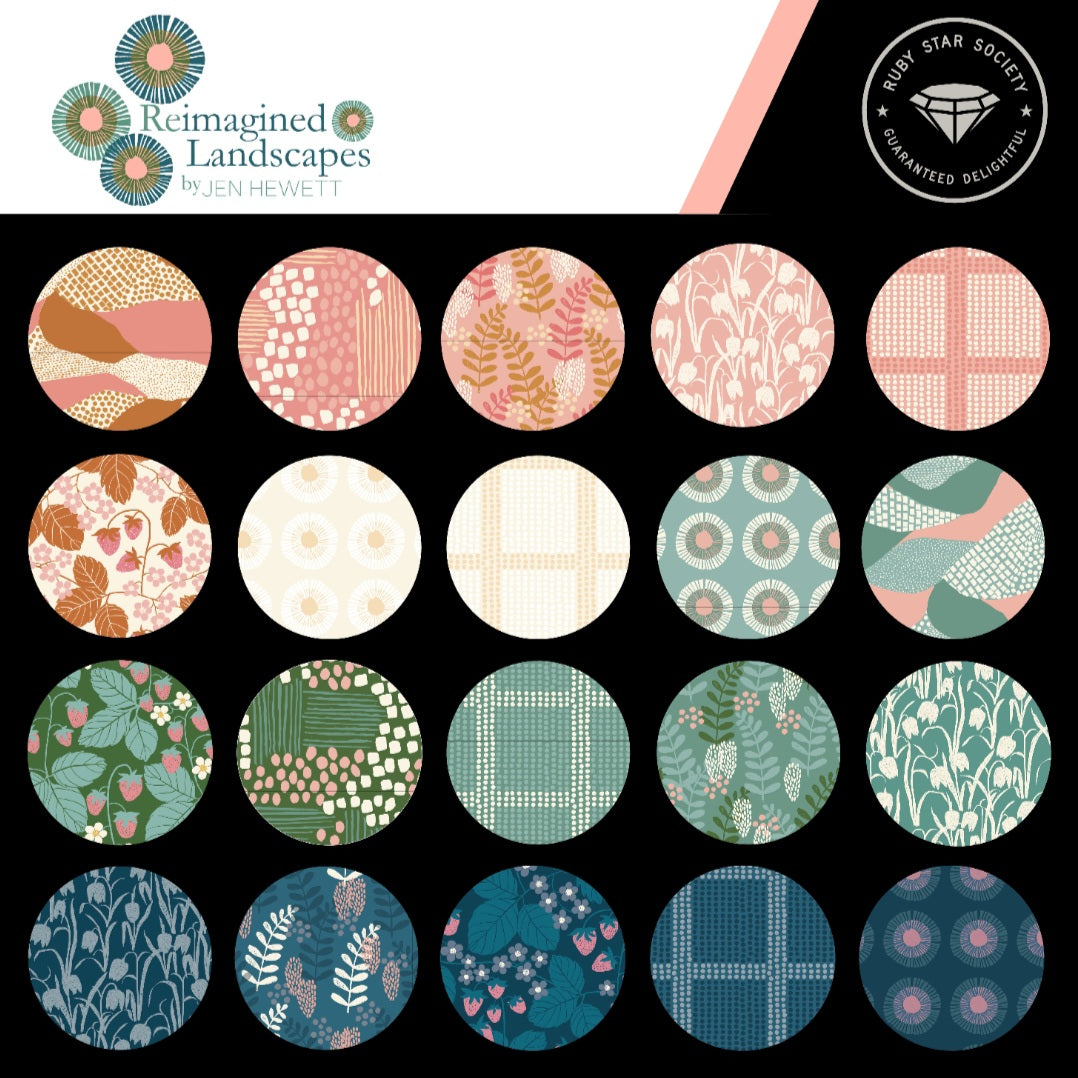 Reimagined Landscapes Jelly Roll for Ruby Star