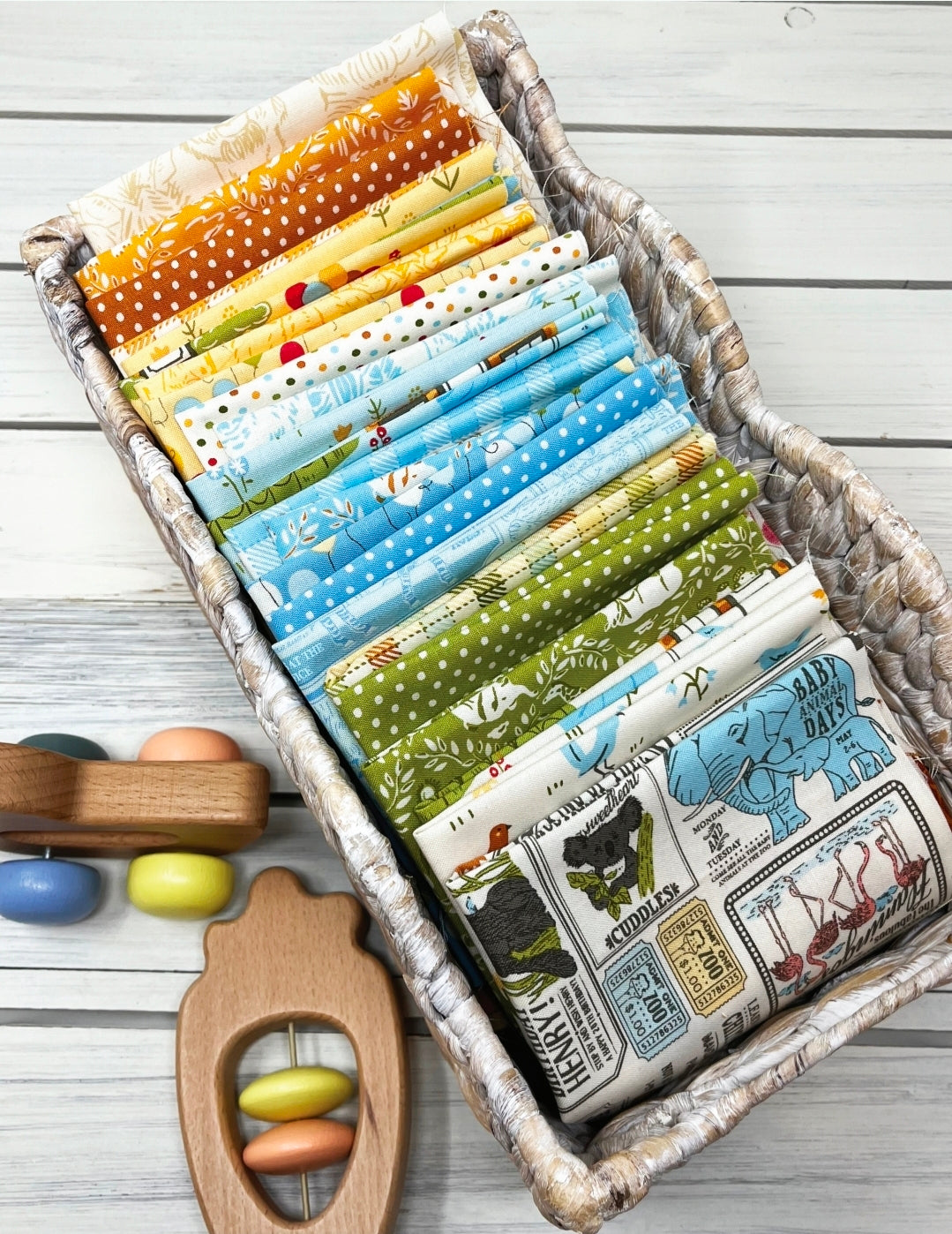 Animal Park Fun Jelly Roll by Stacy Iest Hsu for Moda