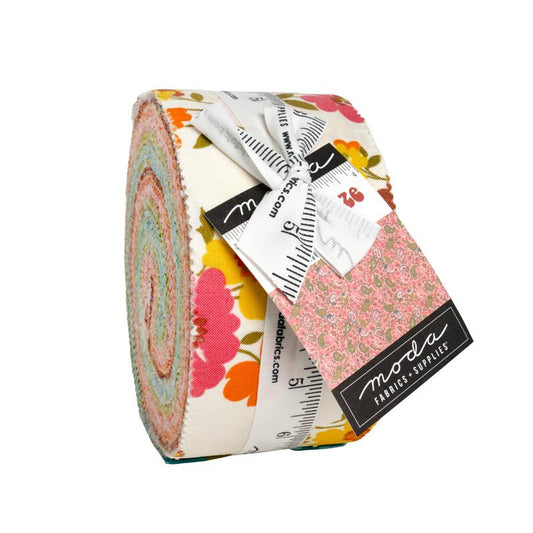 Happy Daze Jelly Roll by Chloe's Closet for Moda