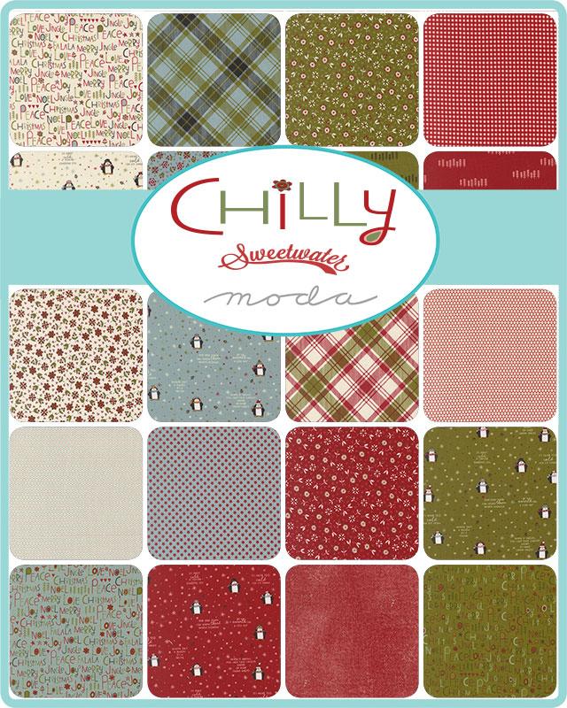 Chilly Jelly Roll by Sweetwater for Moda