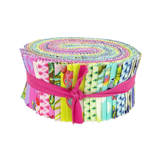 Floral Reef 2.5" Design Roll Tula Pink for FreeSpirit Fabrics