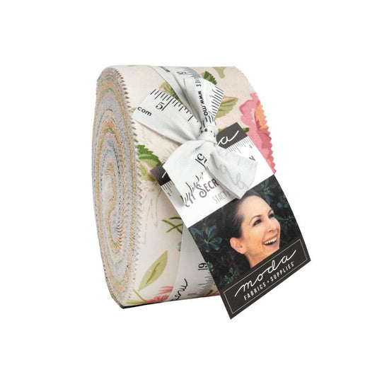 My Secret Garden Jelly Roll by Stacy Iest Hsu for Moda