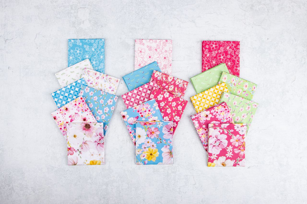 Painted Petals by Lila Tueller for Riley Blake Designs