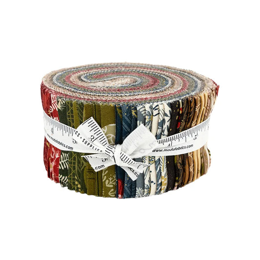 Old World Yuletide Jelly Roll Fancy That Design House for Moda Fabrics