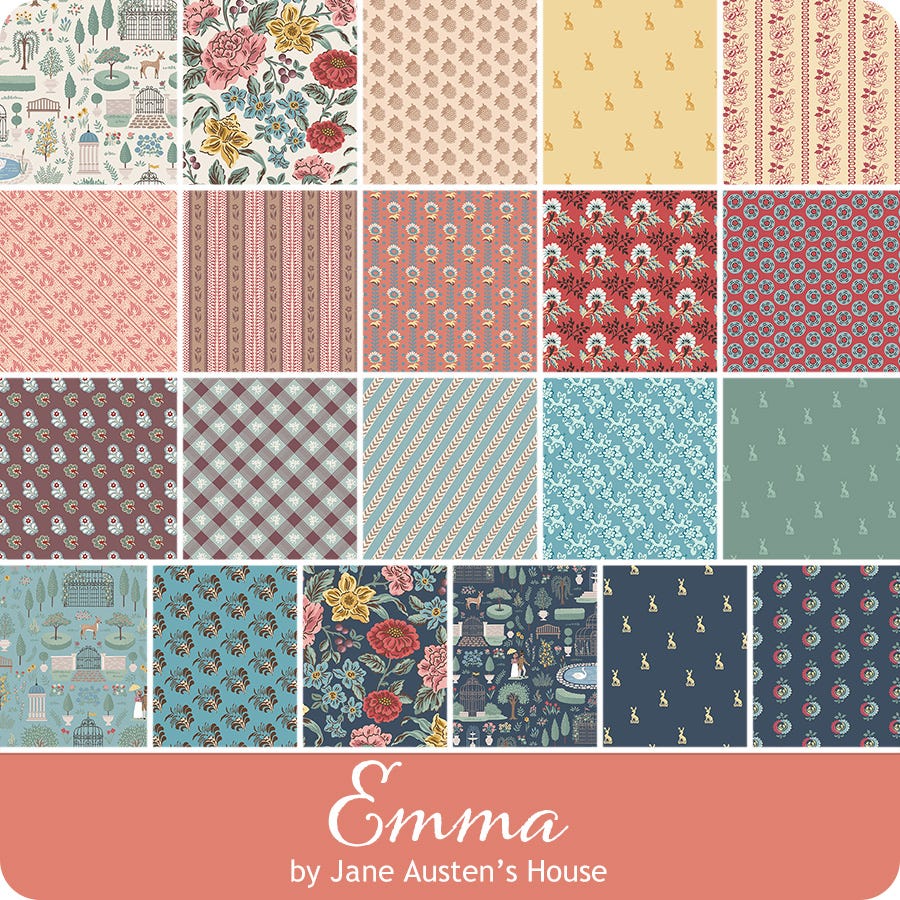 Emma Rolie Polie by Jane Austen's House for Riley Blake Designs
