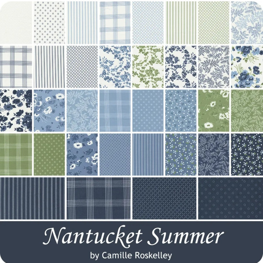 Nantucket Summer Jelly Roll by Camille Roskelley for Moda