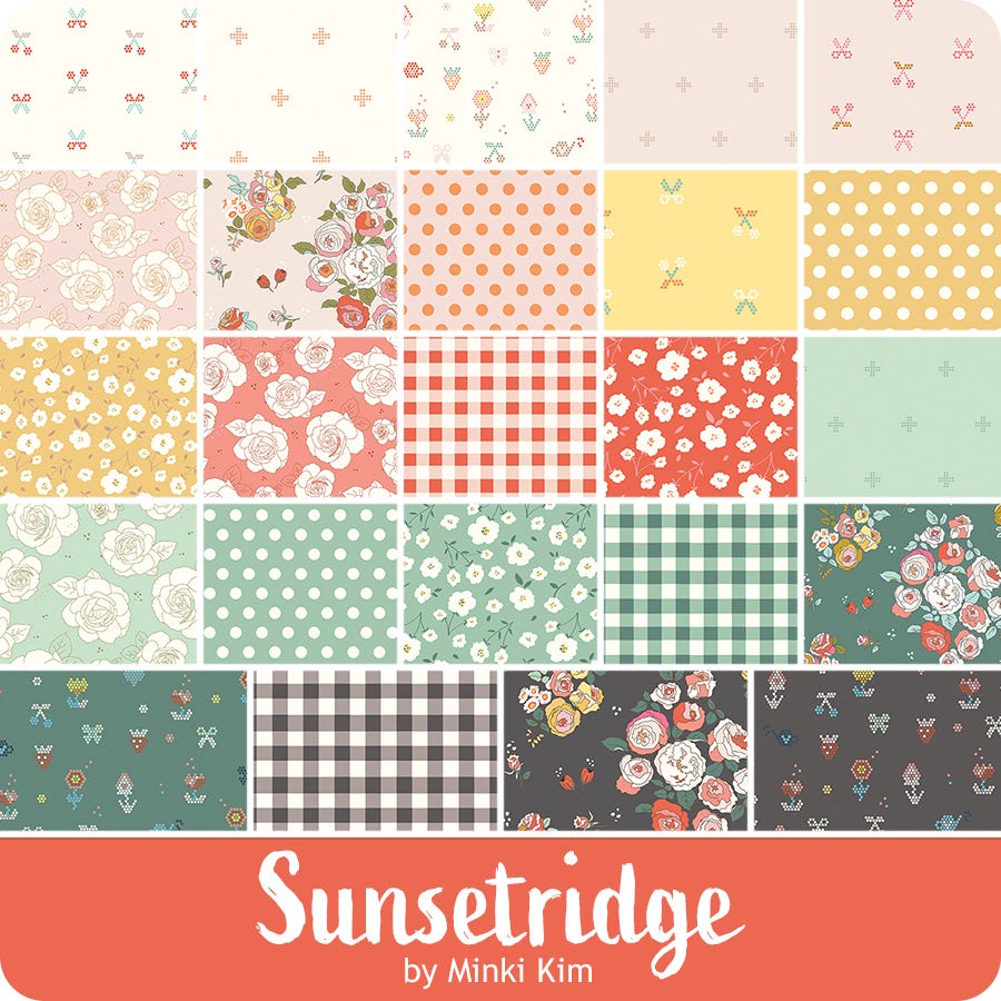 Sunsetridge Rolie Polie by Minki Kim for Riley Blake Designs