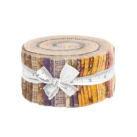 Wild Orchid Jelly Roll by Blackbird Designs for Moda Fabrics