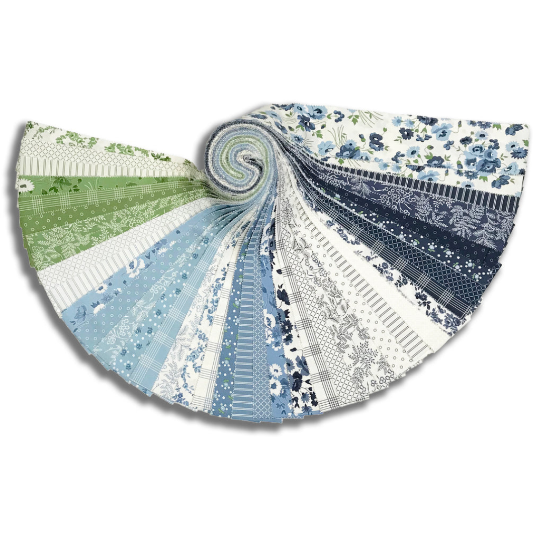 Nantucket Summer Jelly Roll by Camille Roskelley for Moda