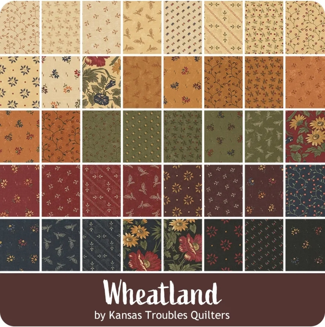 Wheatland Jelly Roll by Kansas Troubles Quilters for Moda Fabrics