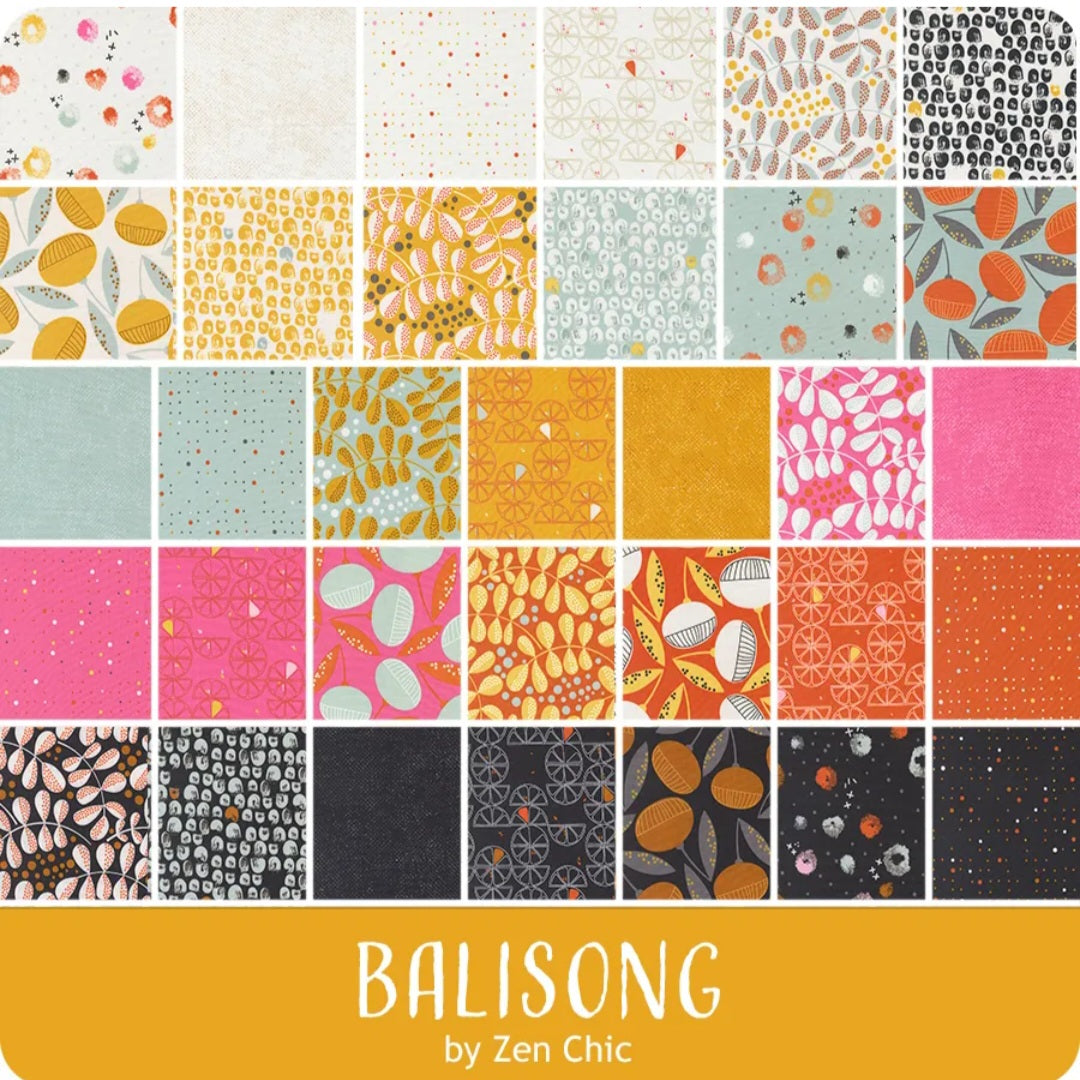 Balisong Jelly Roll by Zen Chic for Moda Fabrics