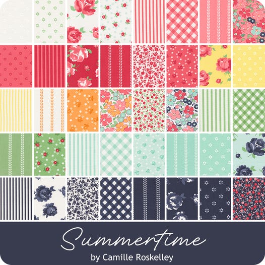 Summertime Jelly Roll by Camille Roskelley for Moda Fabrics