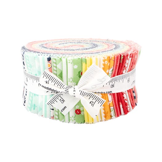 Summertime Jelly Roll by Camille Roskelley for Moda Fabrics