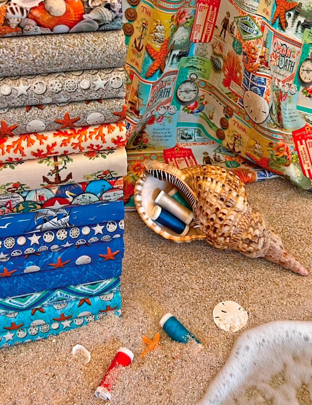 Saltwater Jelly Roll by Cathe Holden for Moda
