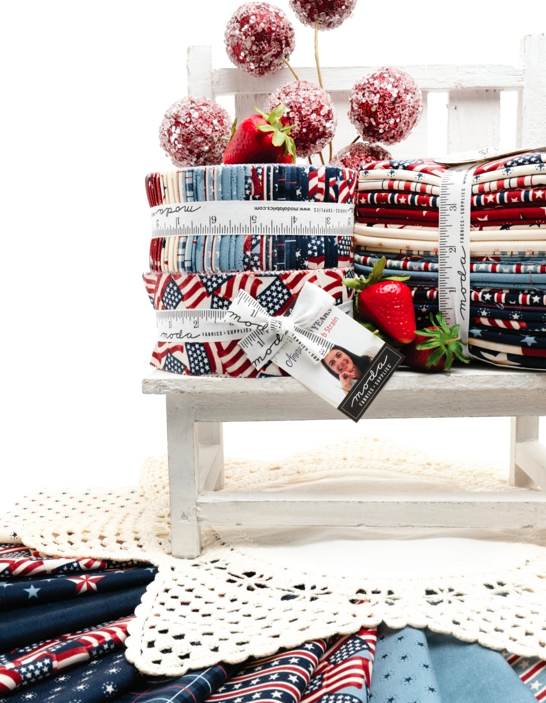 America 250 Years Jelly Roll by Deb Strain for Moda