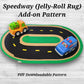 Speedway (Jelly-Roll Rug) Add-on Pattern