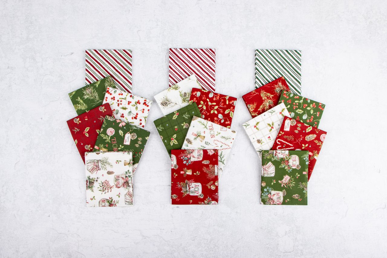 Holiday Spirit 2 1/2" Rolie Polie by Lisa Audit for Riley Blake Designs