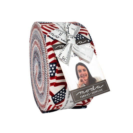 America 250 Years Jelly Roll by Deb Strain for Moda