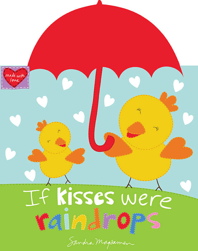 Kisses Were Raindrops 36 Inch Book