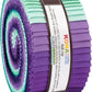 Robert Kaufman Kona Cotton Peacock Palette Roll-up - 40 Strip Roll