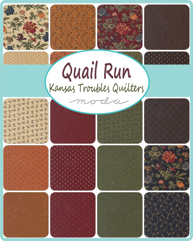 Quail Run Jelly Roll by Kansas Troubles Quilters for Moda