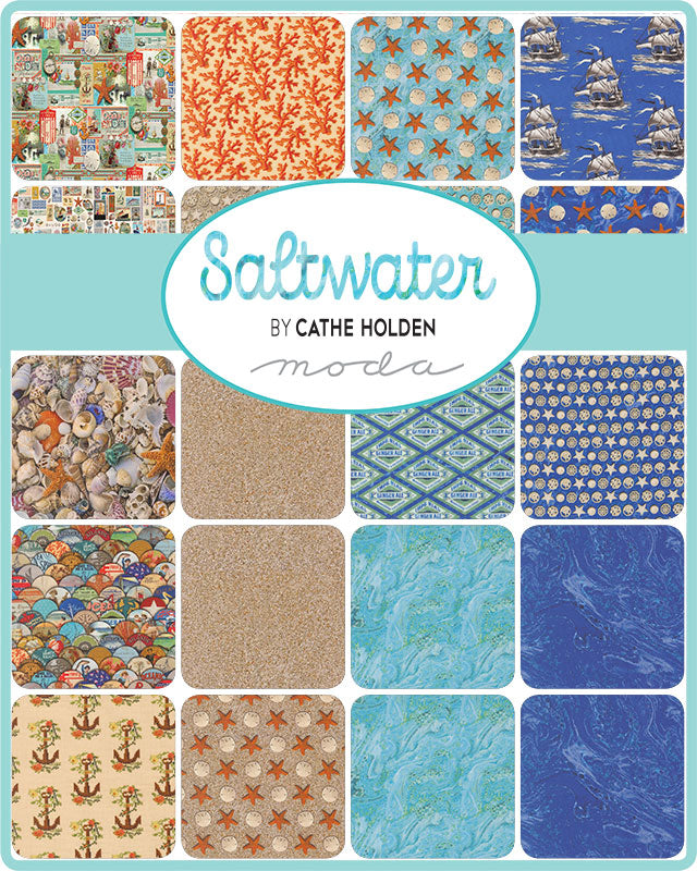 Saltwater Jelly Roll by Cathe Holden for Moda