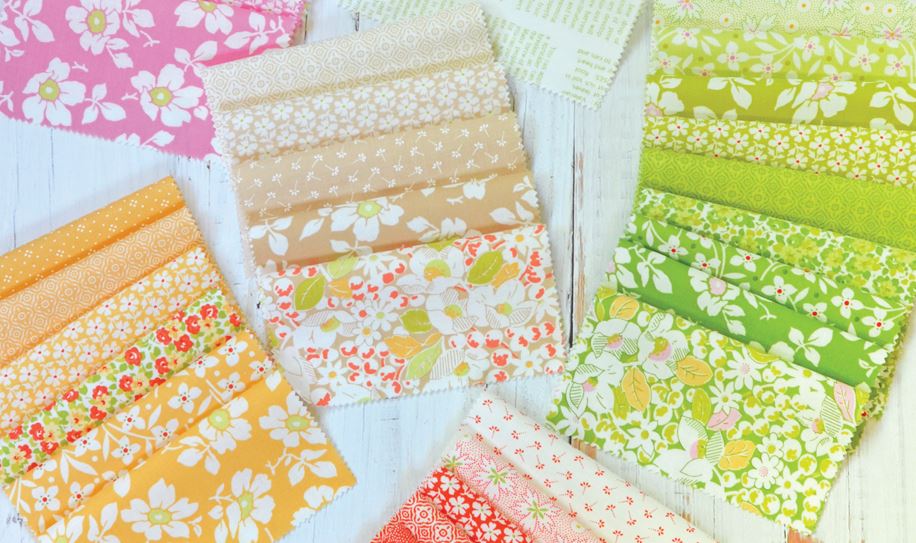 Summers End Jelly Roll by  Fig Tree Co for Moda