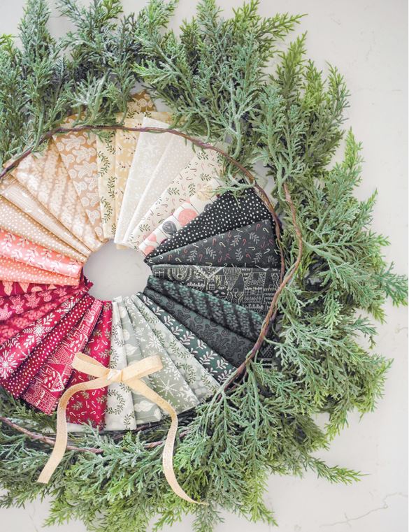 Gingerbread Lane Jelly Roll by Kiley's Quilt Room for Moda