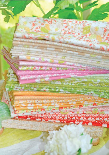 Summers End Jelly Roll by  Fig Tree Co for Moda