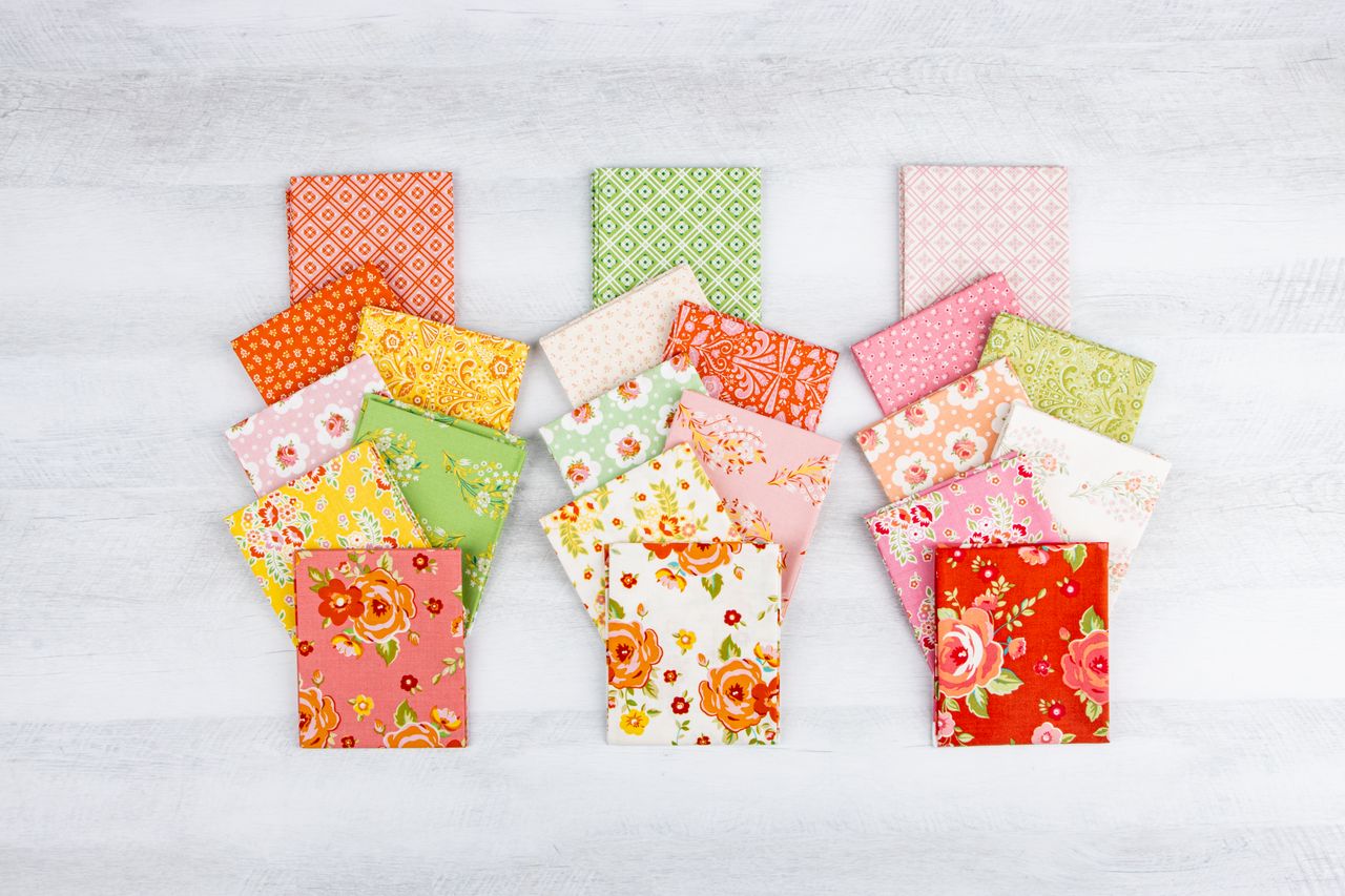 Peach Cobbler by Lily Ashbury for Riley Blake Designs