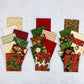 Poinsettias at Christmas 2 1/2" Rolie Polie