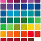 Kaufman - Kona Cotton New Classic Palette 2.5 Inch Roll Up 40 pcs