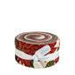 Poinsettias at Christmas 2 1/2" Rolie Polie
