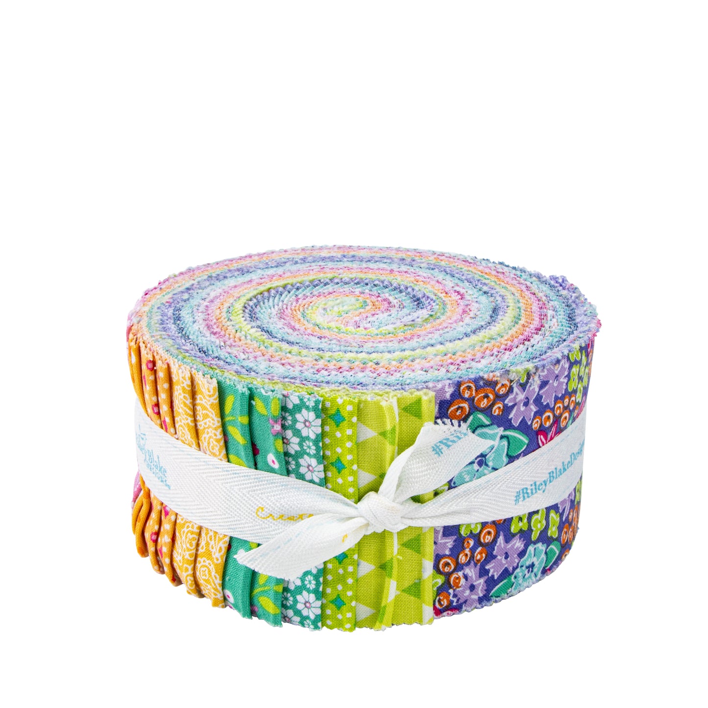 Vibrance Rolie Polie by Leslie Ryan of Blooming Boldly Designs for Riley Blake Designs