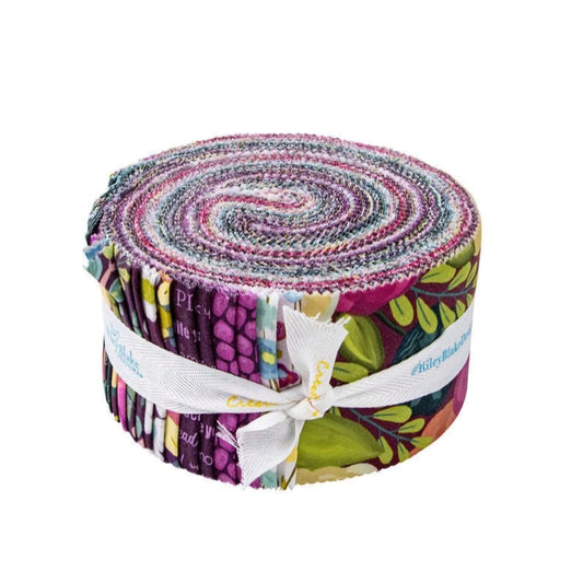 Fragrant Fields 2.5" Strip Roll Rolie Polie by Lila Tueller for Riley Blake