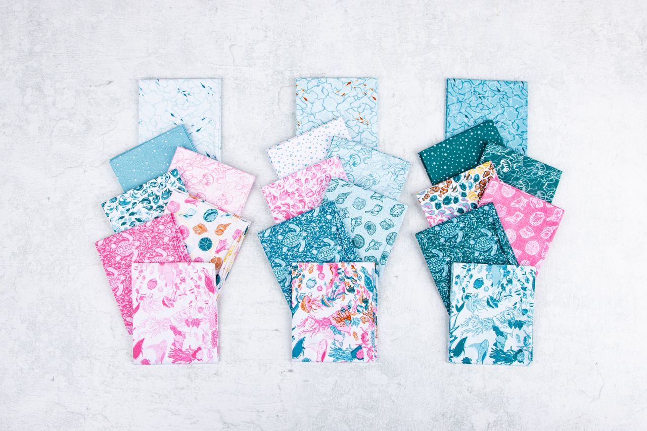 Reef 2 1/2" Rolie Polie by Corinne Wells for Riley Blake Designs