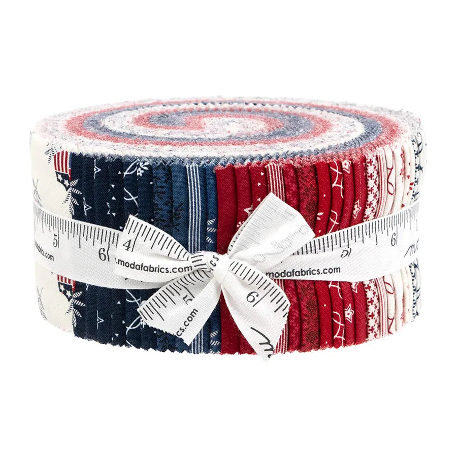 American Gatherings III Jelly Roll by Primitive Gatherings for Moda Fabrics