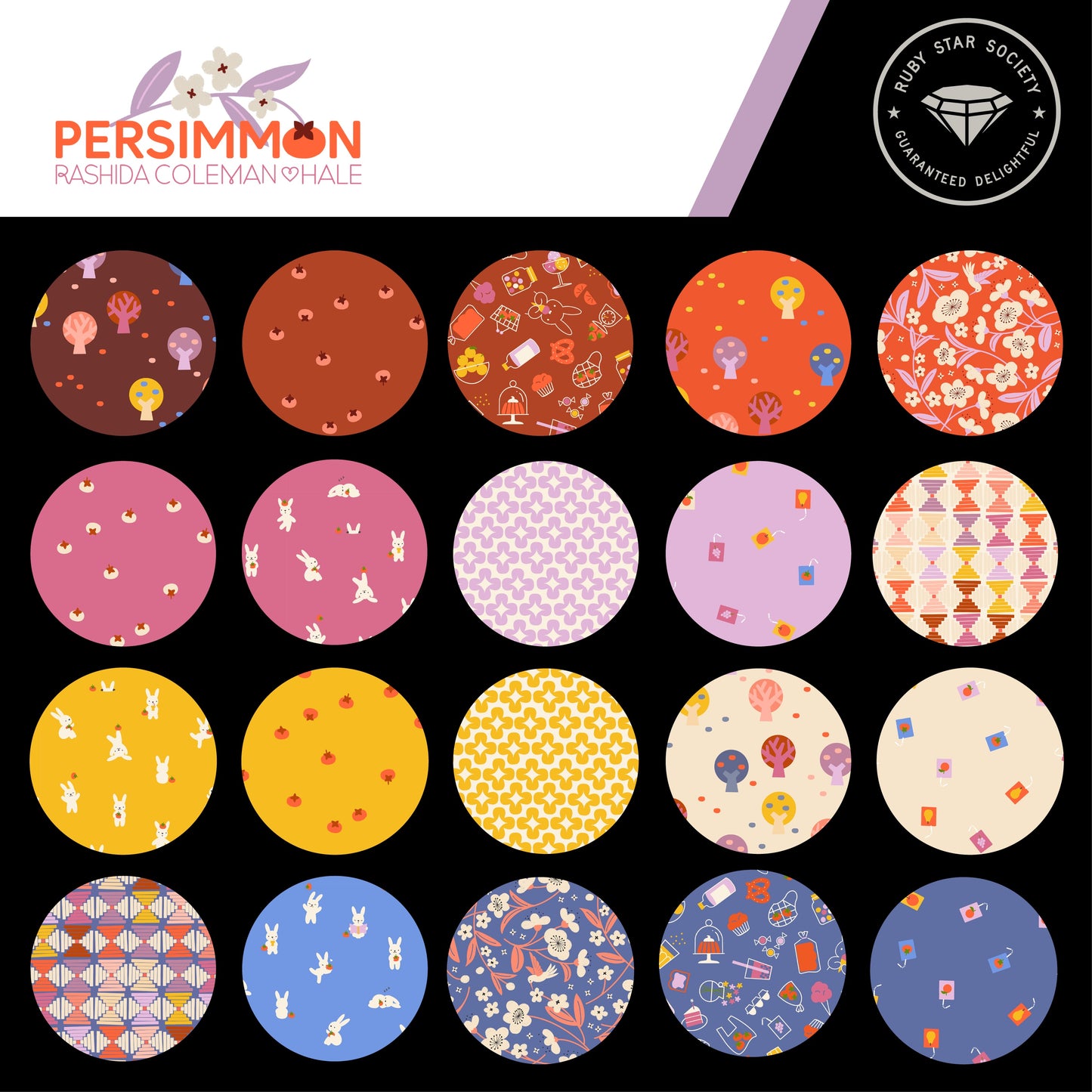 Persimmon Jelly Roll by Rashida Coleman Hale for Ruby Star Society