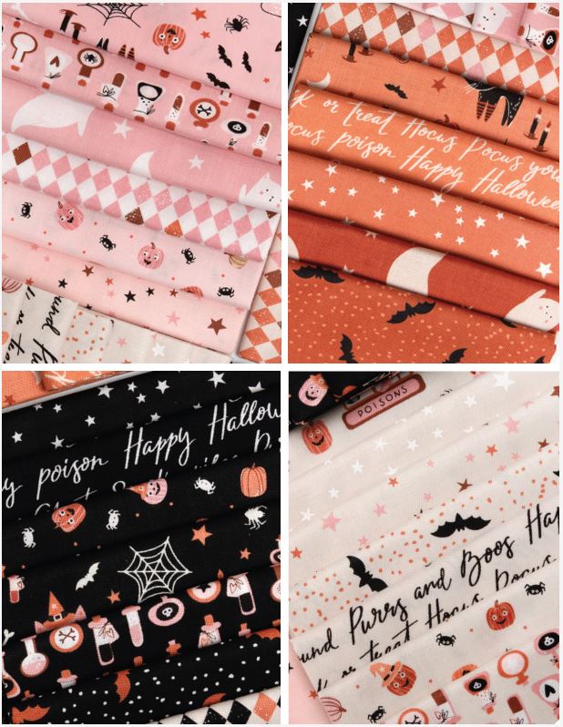 Purrs and Boos Jelly Roll by Elena Amo for Moda