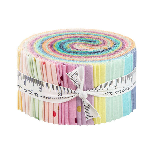 Best of Ombre Confetti Metallic Jelly Roll
V and Co. for Moda Fabrics