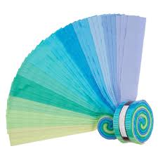 Roll Ups: Kona® Cotton - Mermaid Shores Palette