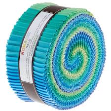 Roll Ups: Kona® Cotton - Mermaid Shores Palette